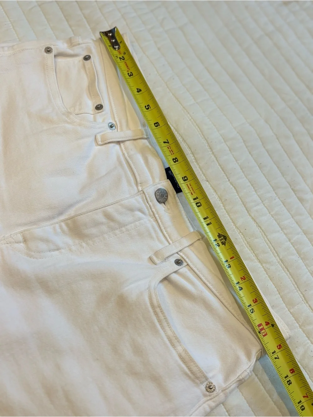 J.Crew Slim Boyfriend Jeans White Cream Denim Women's Size 29